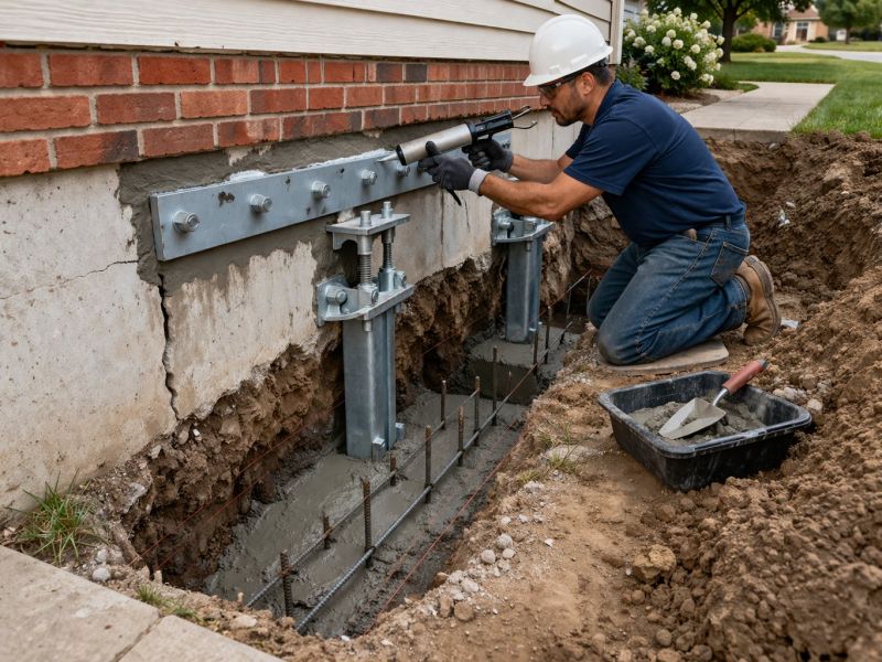 Top Concrete Foundation Repair Companies in Pendleton, IN